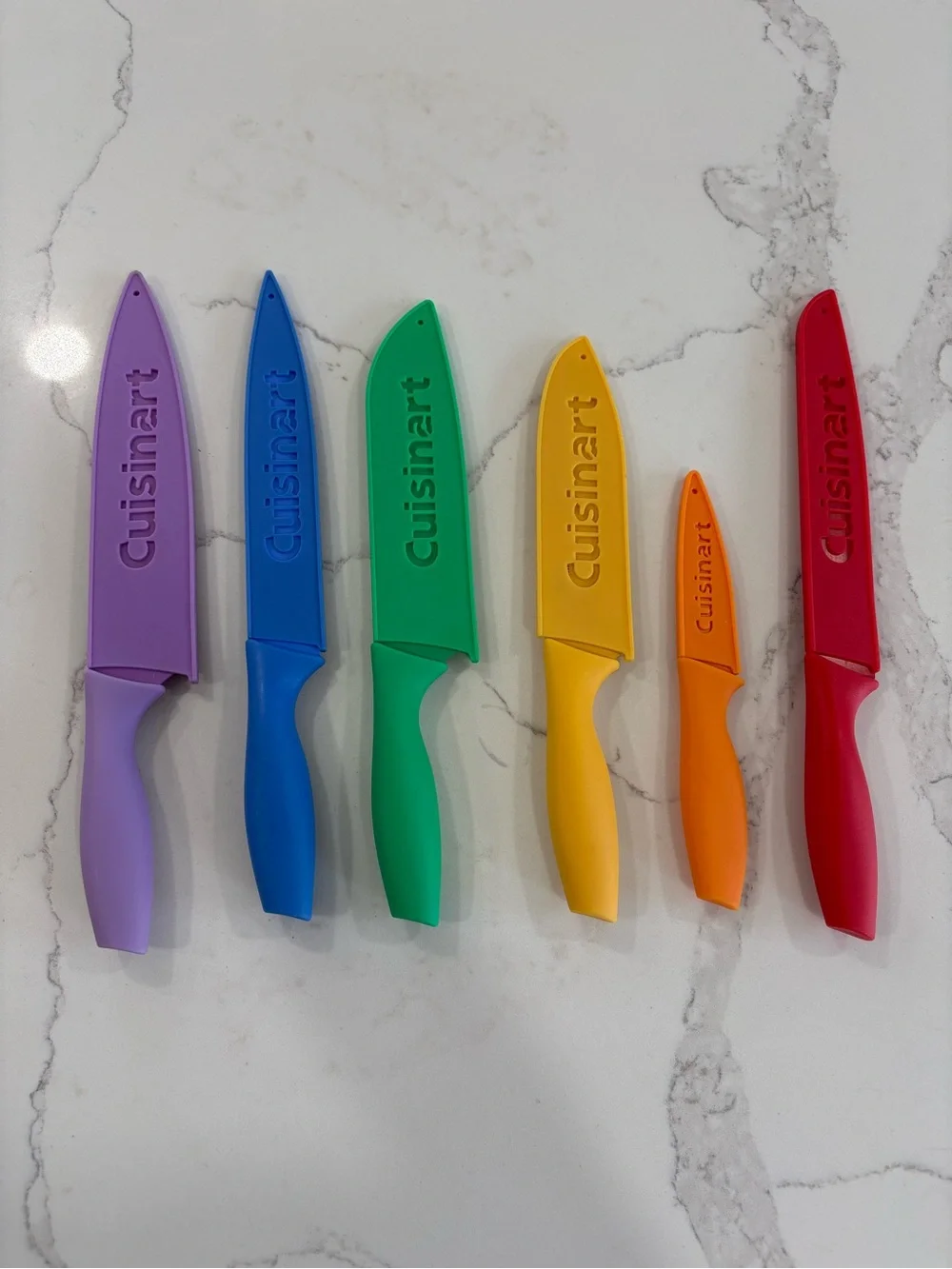 Cuisinart Colorful Nonstick Kitchen Knife Set of 6